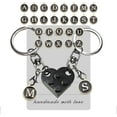thumbnail image 6 of Personalized Brick Matching Heart Keychains - Valentine's Gifts for Mom, Dad, Couple, Boyfriend, Girlfriend, Lovers, 6 of 10
