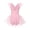 Ballet Pink, variant on Aideaone Girls Ballet Leotards Toddler Ruffle Sleeve Dance Leotard with Tutu Skirt Kids Gymnastics Dancewear for Little Girls 2-9Y