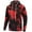 Red, variant on QIPOPIQ Men's Hoodie, Reverse Weave Fleece Comfortable Pullover Sweatshirt for Men, Graphic Clearance