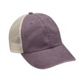 thumbnail image 1 of ADAMS GAME CHANGER - Pigment Dyed, Garment Washed Trucker Hat with Strap Back - GC102 WILD PLUM OSFM, 1 of 1