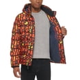 thumbnail image 2 of Chaqueta acolchada Tommy Hilfiger con logotipo abstracto naranja para hombre, 2 of 3
