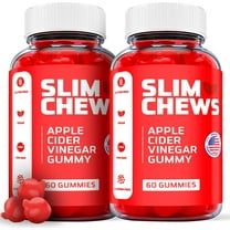 (2 Pack) Slim Chews Keto ACV Gummies - Supplement for Weight Loss - Energy & Focus Boosting Dietary Supplements for Weight Management & Metabolism - Fat Burn - 120 Gummies