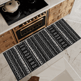 thumbnail image 6 of TECHVIDA Kitchen Rug Set 3 Piece,Non Slip Machine Washable Kitchen Mats,Boho Farmhouse Hallway Doormat for Home Decor, 6 of 7