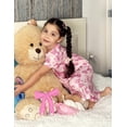 thumbnail image 5 of Arshiner Girls Nightgowns Summer Soft Cute Cartoon Print Pajama Sleep Dress, 5 of 6