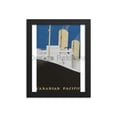 thumbnail image 2 of Canadian Pacific Steamship Company, 1932. Framed Vintage Travel Poster, 2 of 11