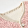 thumbnail image 6 of Hotiary 0-3T Baby Girls Boys Fall Winter Fleece Vest Fuzzy Fall Winter Warm Waistcoat Sleeveless Jacket With Pockets, 6 of 8