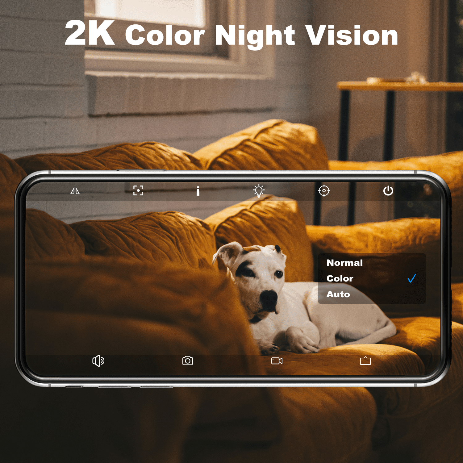 GENBOLT 2K Pet Camera, WiFi Security Camera Indoor,Home Surveillance IP Camera CCTV with Humanoid Detection, Auto Cruise Dog Cam with Audio Alarm