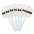 thumbnail image 1 of Kasper Cupcake Picks Toppers - Set of 6 - Mutlicolored Speckles, 1 of 1