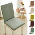 thumbnail image 1 of mfyjkho Funda universal para silla Fourseasons, cojín elástico para respaldo, para casa, restaurante, 15,75 x 13,78 pulgadas, lavable, protectora, incluye 1 cojín., 1 of 7