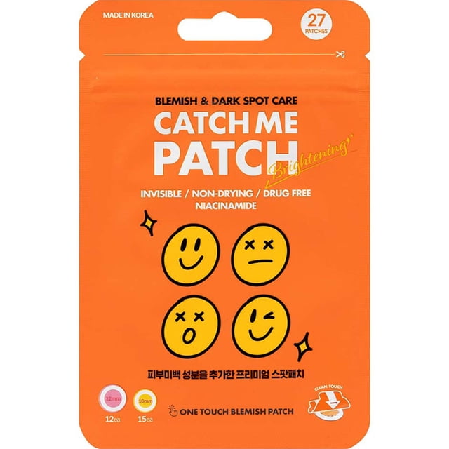 Parche Anti acné Catch me Patch Toque Iluminador Invisible 27 piezas
