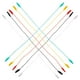 thumbnail image 3 of 10 cables de prueba con pinzas de cocodrilo de doble extremo, 5 colores para componentes electrónicos y pruebas de circuitos., 3 of 6