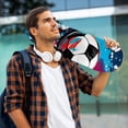 thumbnail image 5 of Football Skateboard Stickers Pack of Two | Emery Surface with PVC Back | 8.8x32.6in/22.4x83 cm Size - Skateboard Accessories, 5 of 5