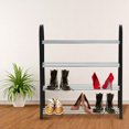 thumbnail image 2 of Support Shoes, Shoe Shelf Shoes Rack DIY Shoe Organizer Shoes Storage Shelf Detachable Range Shoe Easy Assemble Space Saving  For Entryway Closet, 2 of 8