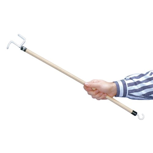 Kinsman Heavy Duty 27 in Dressing Assist Stick with 1 1/2 in C hook