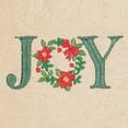 thumbnail image 6 of Linum Home Textiles Christmas Joy Embroidered Turkish Cotton Hand Towel - Set of 2, 6 of 7