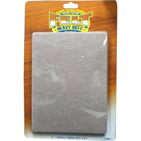 Slipstick 4-1/2"x 6" Blanket Heavy Duty Felt Oatmeal