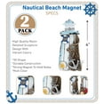 thumbnail image 5 of CoTa Global Lighthouse Refrigerator Nautical Beach Magnets Set of 2 - Assorted Resin Beach Design, Fun and Cute Ocean Magnets For Kitchen Fridge, Locker, Home Decor & Office Decor Novelty - 2 Pack, 5 of 6