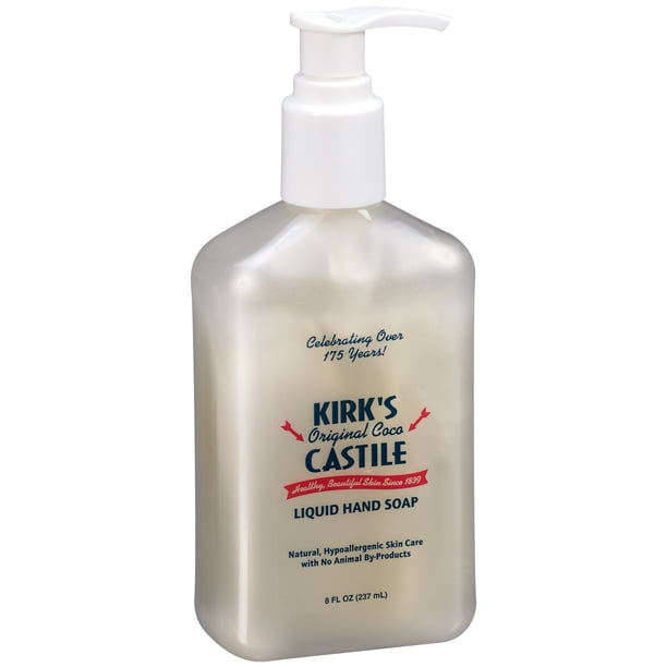 Kirk's Original Coco Castile Liquid Hand Soap 8 fl. oz. Pump Walmart