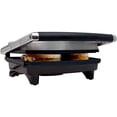 thumbnail image 4 of Parrilla Panini Press Classic Cuisine Negro para Cocina Saludable, 4 of 5