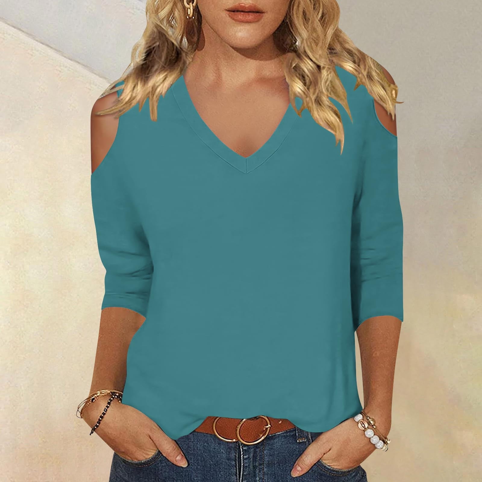 cold shoulder going out tops