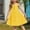 Yellow, variant on JUSLIO Dresses for Girls Button Dresses with Pockets Casual Sleeveless Dress Size 10