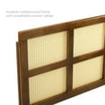 thumbnail image 4 of Modway Luana Cane Full Headboard in Walnut, 4 of 6