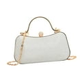 thumbnail image 1 of Bolso de hombro jinwen Mujer Moda Durable Plata, 1 of 8