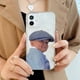 thumbnail image 1 of Funda de teléfono hasbulla divertida, carcasa transparente de TPU para iPhone 11, 12, 13, 14, Mini Pro Max, XR, X, XS, 8, 7, 6 Plus, SE 2020 Fivean unisex, 1 of 2