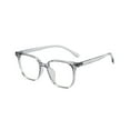 thumbnail image 2 of Soumake Blue Light Blocking Glasses Unisex Large Frame Clear View Strong Hinge Transparent With Brim Eye Clear Bluelight Glasses Spectacles Eyewear, 2 of 8