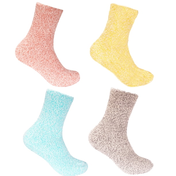 extra wide fluffy socks