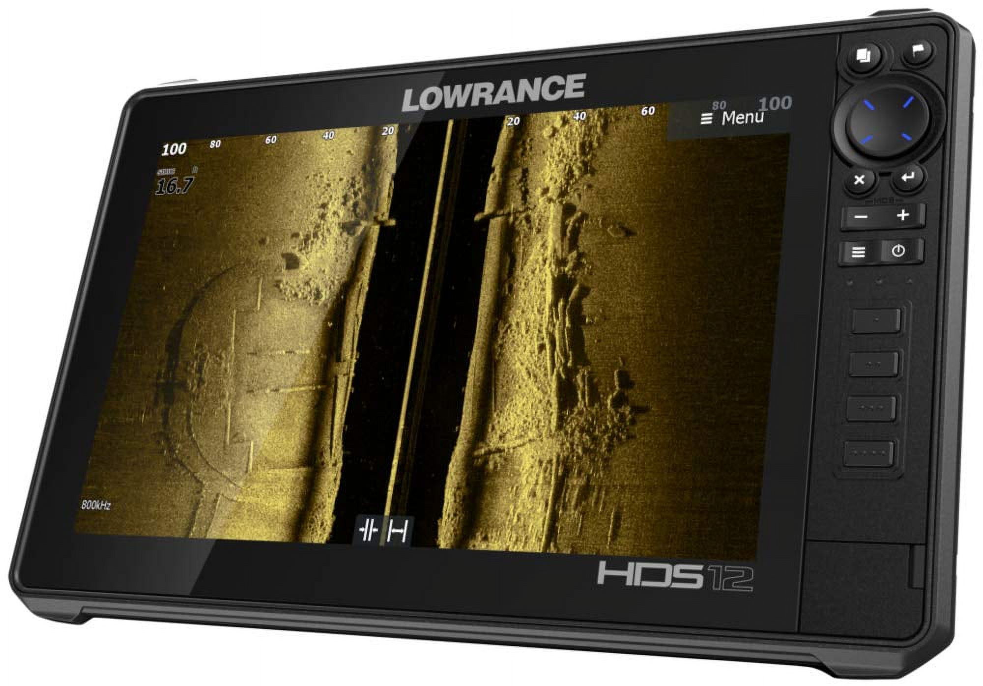 HDS-12 Live - 12-inch Fish Finder No Transducer Model is Compatible StructureScan 3D Active Imaging Sonar. Smartphone Integration. Preloaded C-MAP US Enhanced Mapping - image 2 of 2