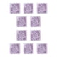 thumbnail image 3 of Relleno de rafia de papel Lafite Bearachild 10Conjunto colorido Púrpura a gris, 3 of 6