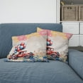 thumbnail image 2 of Vintage Patriotic Australian Shepherd 4th of July Independence Memorial Day Pillow Cushion Double Sided Aussie Dog Lover Gifts Throw Pillow - 01006, 2 of 4