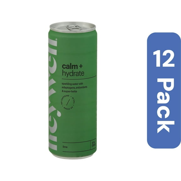 Heywell Sparkling Lime Water 12 fl oz (Pack Of 12)