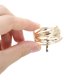 thumbnail image 4 of Ofertas Únicas 1 Pc Clip para Cabello con Hebilla de Cola de Caballo Líneas Irregulares para Mujeres Tono Dorado, 4 of 6