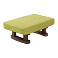 thumbnail image 3 of Wweixi Non Skid Short Step Stool Simple Bench Sofa Stool Choice For Doorway Shoe Changes Rectangle Footstool Footrest Ottoman Green 41x30x18cm, 3 of 6