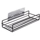 thumbnail image 1 of Injueey Estante de almacenamiento para ducha de baño, sin perforaciones, sin perforaciones, organizador de tarros de especias para cocina, estante de Almacenamiento y organización del hogar negro Injueey HA1396-02B, 1 of 6