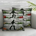 thumbnail image 3 of Qinduosi  7 Rules of Life Motivational Quotes Throw Pillow Case Cushion Cover for Sofa Couch White, 3 of 5