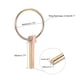 thumbnail image 2 of Juego de pasadores de seguridad con anillo 8mm x 45mm para remolque, kayak, canoa, carrito 5Pcs, 2 of 5