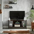Clipop Industrial TV Stands, 43" TV for TVs up to 55", Steel Frame, for Living Room