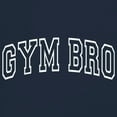 thumbnail image 3 of Gym Bro Women's Long Sleeve T-shirt Fitness Alpha Sigma Workout Rat Pump Cover Rizz, 3 of 7