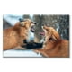 thumbnail image 1 of Cuadro Canva Pixtreats Zorros Jugando 60X90 cm, 1 of 4