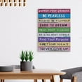 thumbnail image 6 of Pursue Your Passion Wall Art Poster,Inspirational Wall Art Framed Canvas Motivational Wall Art Decor for Home Bathroom Bedroom Office Classroom Gym, 6 of 6