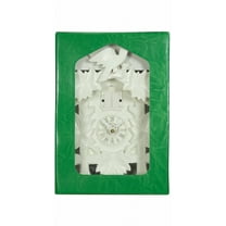 Quartz Cuckoo Clock 5 leaves, bird, with music, Gift-Boxed