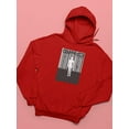 thumbnail image 3 of Abstract Man Techno Style Hoodie Women -Image by Shutterstock, Female 4X-Large, 3 of 4