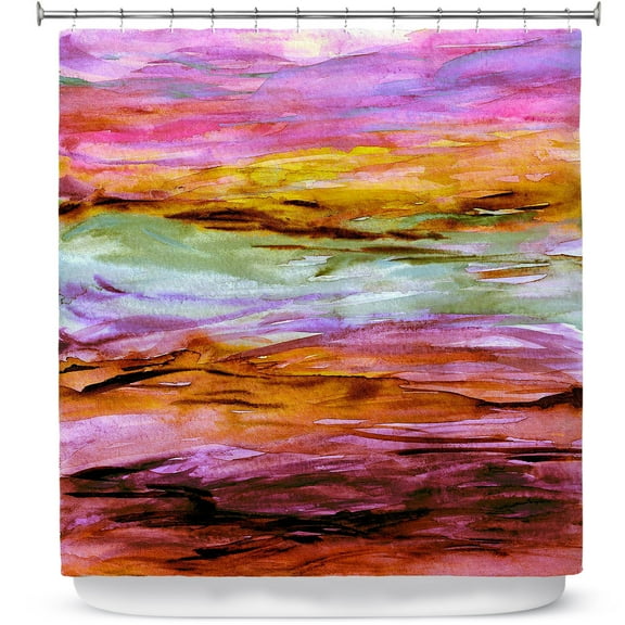 Shower Curtains 70" x 84" from DiaNoche Designs by Julia Di Sano - Unanchored II