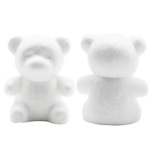 Modelo de oso de espuma Hoypeyfiy 18 cm para boda y manualidades