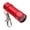 Red, variant on Portable Miniature Aluminum Flashlight With 3 LED Beam Keyring Design Water Resistant For Emergency Kit and Daily Carry