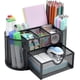 thumbnail image 1 of Organizadores y accesorios de escritorio Spacrea, organizador de oficina, portalápices para escritorio, organizador de suministros de oficina para escritorio (negro), 1 of 7