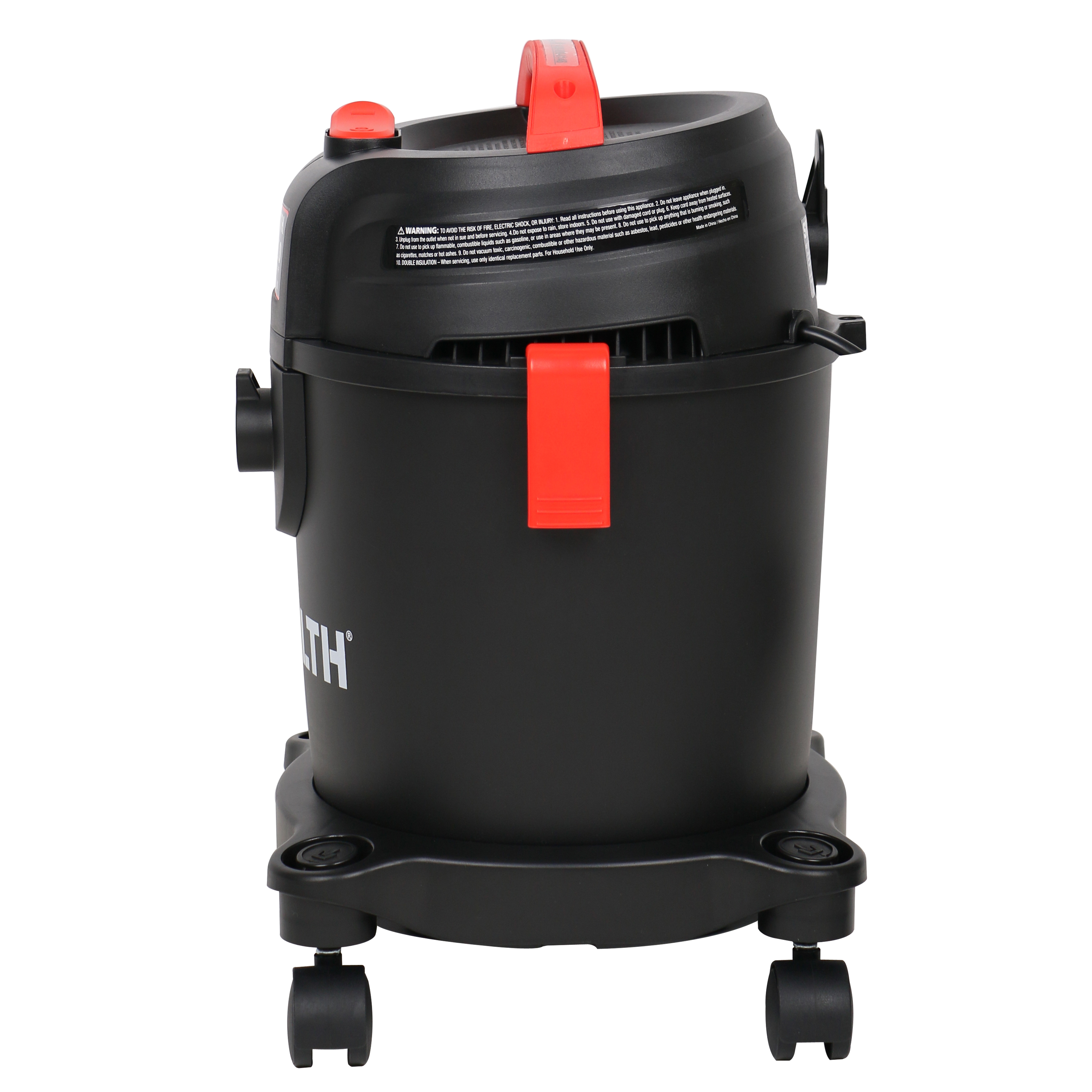 STEALTH 3 Gallon 3 Peak Horsepower Wet Dry Vacuum (AT18202P-3B) with Swiveling Casters - image 3 of 5